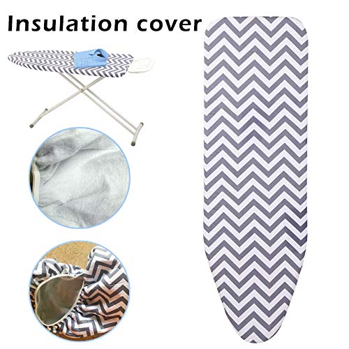 Funda Tabla De Planchar,Funda Tabla Planchar Tablero de Planchado Cubierta Espeso poliéster Fieltro Cubierta Acolchado Resistente al Calor