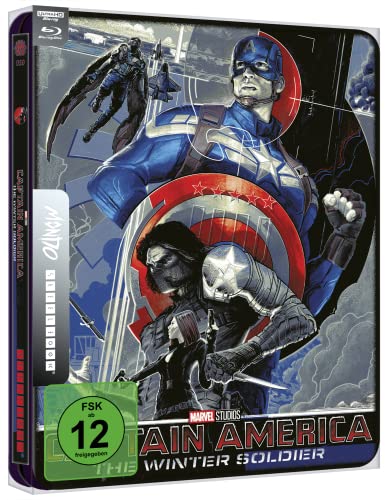 Captain America 2: The Return of the First Avenger – 4K Mondo Steelbook (UHD + Blu-ray Disc)