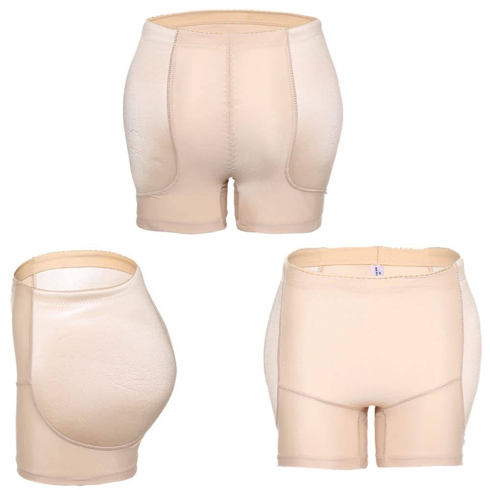 Faja Moldeadora para Mujer con Efecto Levanta Glúteos - Bragas Levanta Glúteos, Faja Moldeadora, Realzador De Glúteos, Ropa Interior Moldeadora De Cintura Y Caderas.Apricot-XX-Large