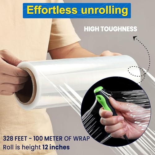 Image of INNOVATE360 Wrapping Roll for Packing Material,12 Inch (300 mm), 100 Meters Length, For Multipurpose Use,Pack of 1 (100 Meter Long)