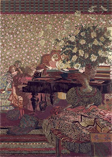 Peinture pour décoration salon Edouard Vuillard affiche sur toile moderne 60x90 cm