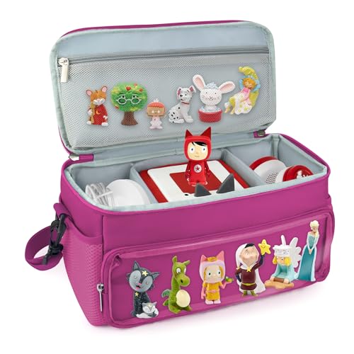 Gaga city Bag for Toniebox and Characters Fits Version 2 and 1 Purple
