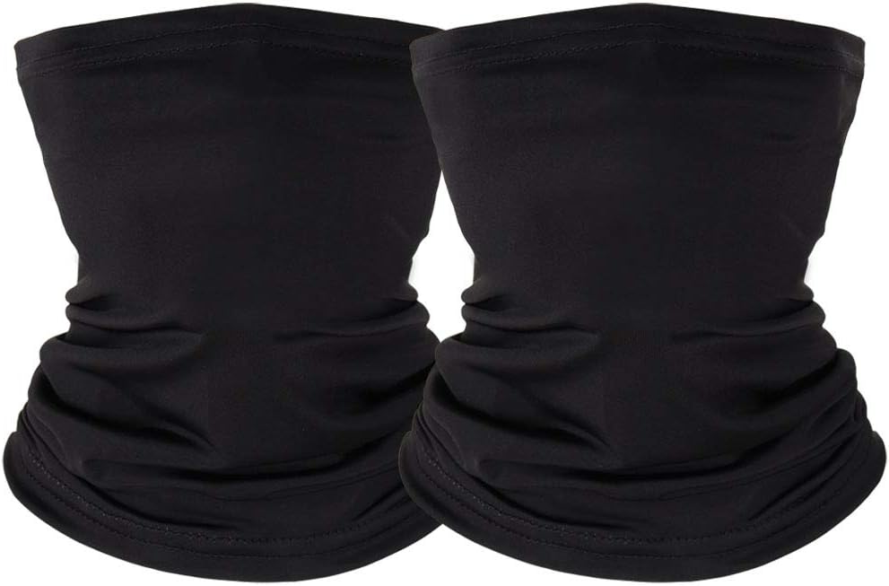6-10 Years Kids Balaclavas Breathable Face Cover Stretchable Neck Gaiter Tube Sun Protection Bandanas for Girls Boys
