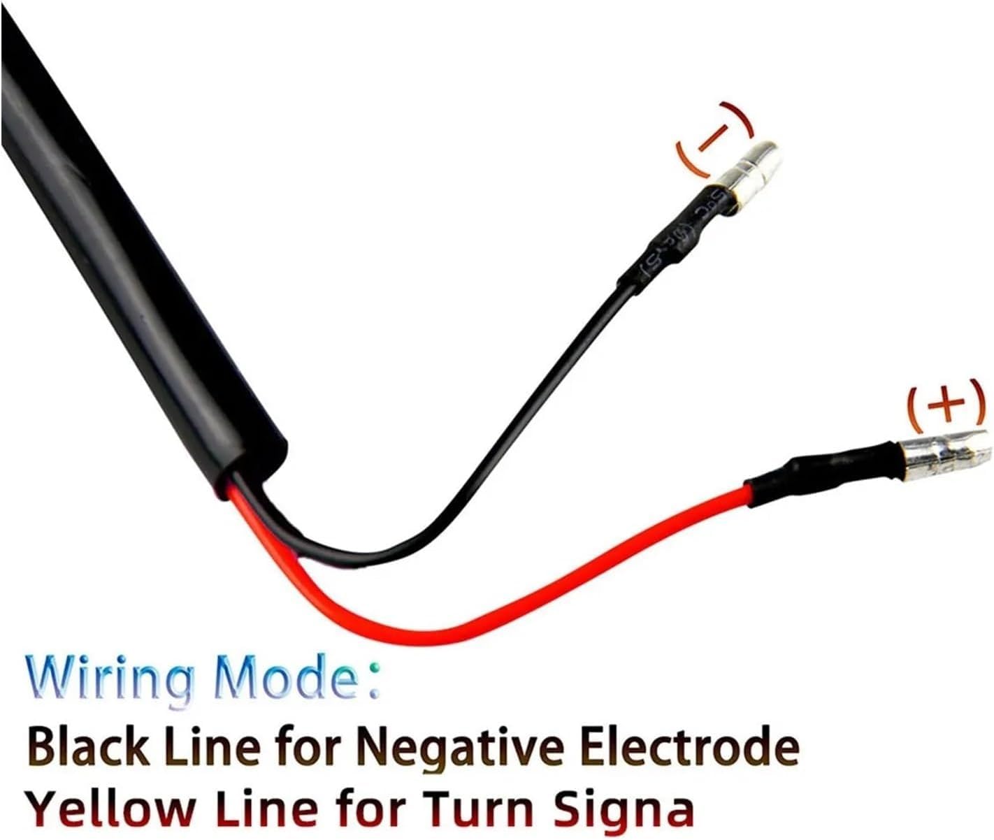Generic Mini uniwersalne wskaźniki Dla Honda Dla Yamaha Motocyklowe kierunkowskazy LED Bursztynowa lampa kierunkowskazu Moto Migające tylne światła