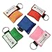 WillHealth 20 Pack CPR Mask Key Chain Ring CPR Pocket Mask Emergency Kit Rescue Face Shield with One-Way Valve Breathing Barrier for First Aid or AED Training