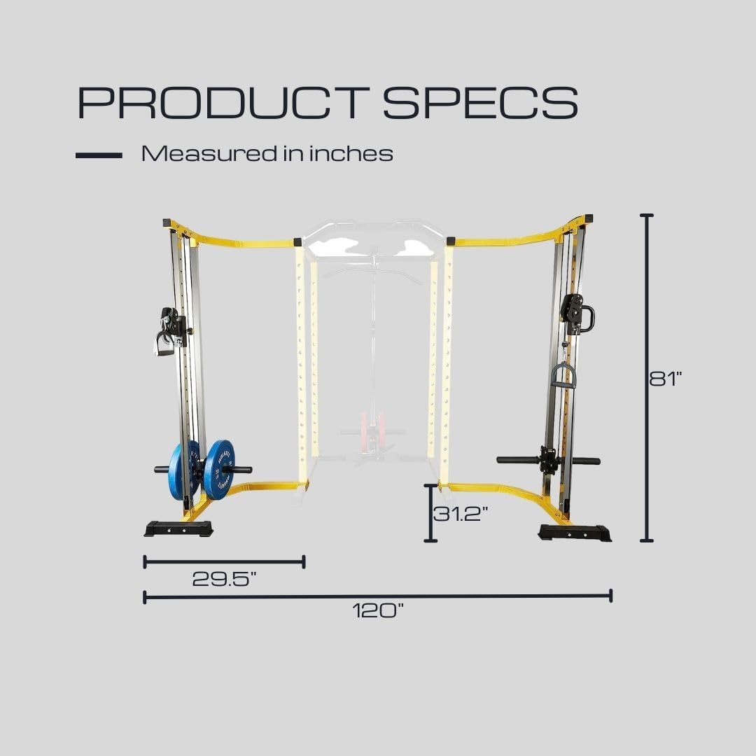 HulkFit Pro Series 2.35" x 2.35" Power Cage- Multi Color