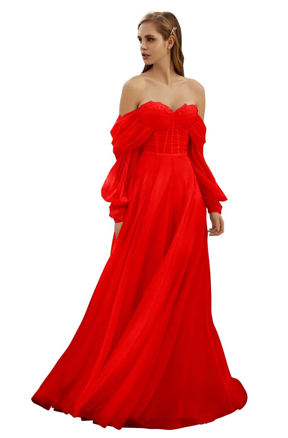 PEIYJYUSP Tulle Gown