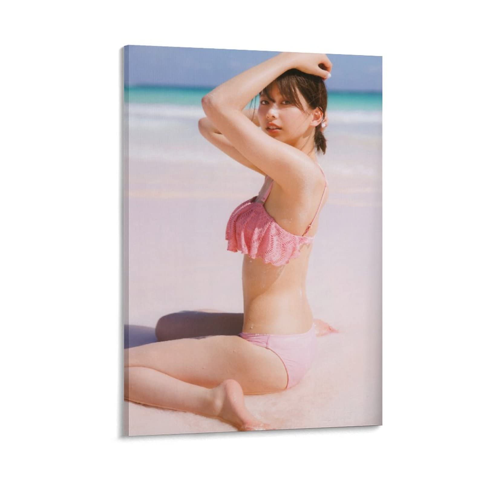 渡邊博、假有、希少な額装用画集より、新品高級額装付、状態良好 Amazon.co.jp: 渡邉理佐 櫻坂46女優 写真 ポスター セクシー 水着