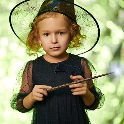 Light Up Magic Wizard Wand Rechargeable Illuminating Toy for Kids Witch Collection Cosplay Accessories (Twine) — view 2