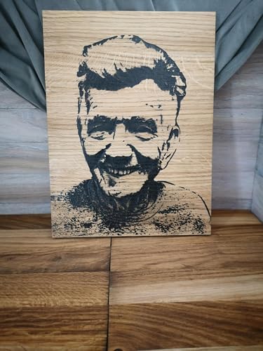 Planche en bois avec photo portrait pour immortaliser vos clichés sans risque de décoloration