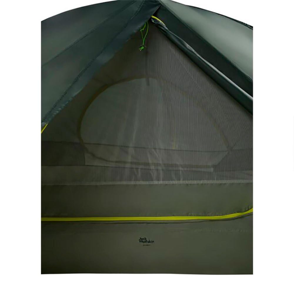 Jack Wolfskin Unisex – namiot kopułowy Sky Dome III dla dorosłych, Island Moss, jeden rozmiar