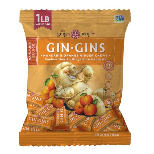 Gin Gins Mandarin Orange Ginger Chews