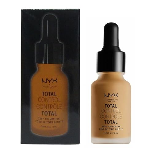 Miniatura 2 de Paquete de 2 bases NYX Total Control Drop Foundation, Golden Honey # TCDF14