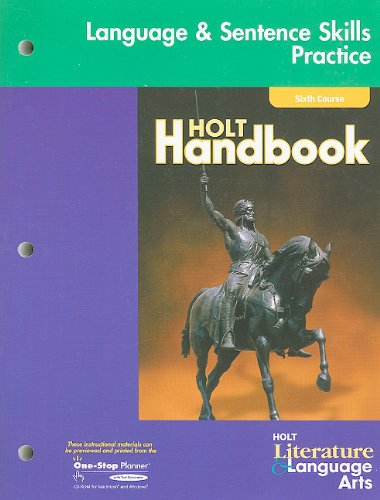 Literature and Language Arts, Grade 12 Language Skills Practice: Holt ...