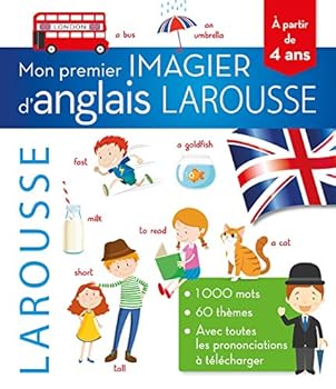 Paperback Mon premier imagier d'anglais LAROUSSE [French] Book