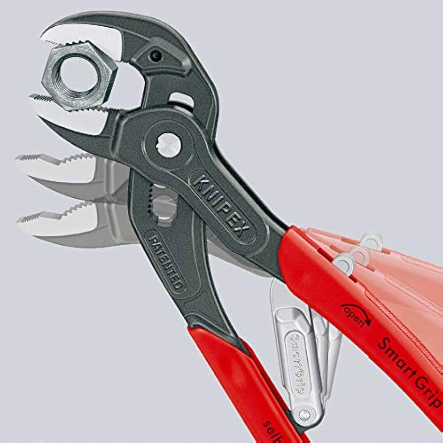 【中古】KNIPEX ｸﾆﾍﾟｯｸｽ　SmartGrip　ｽﾏｰﾄｸﾞﾘｯﾌﾟ　85　01　250　ｳｫｰﾀｰﾎﾟﾝﾌﾟﾌﾟﾗｲﾔｰ KNIPEX スマートグリップ ウォーターポンププライヤー 8501-250