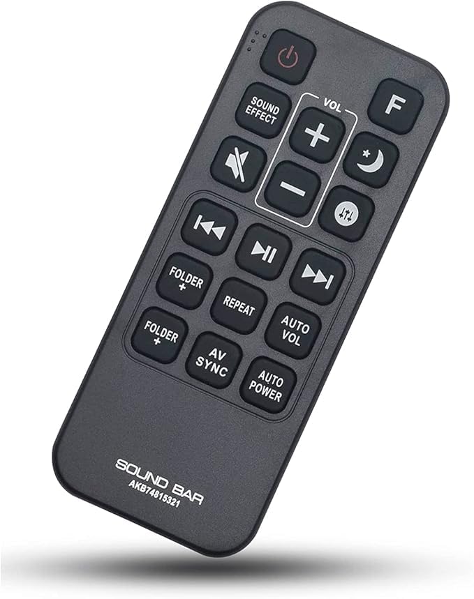 LUNAGARIYA®, Compatible for LG Home Theater Remote, Easily Manage Your Sound bar,25.(Exactly Same Remote Will Only Work)