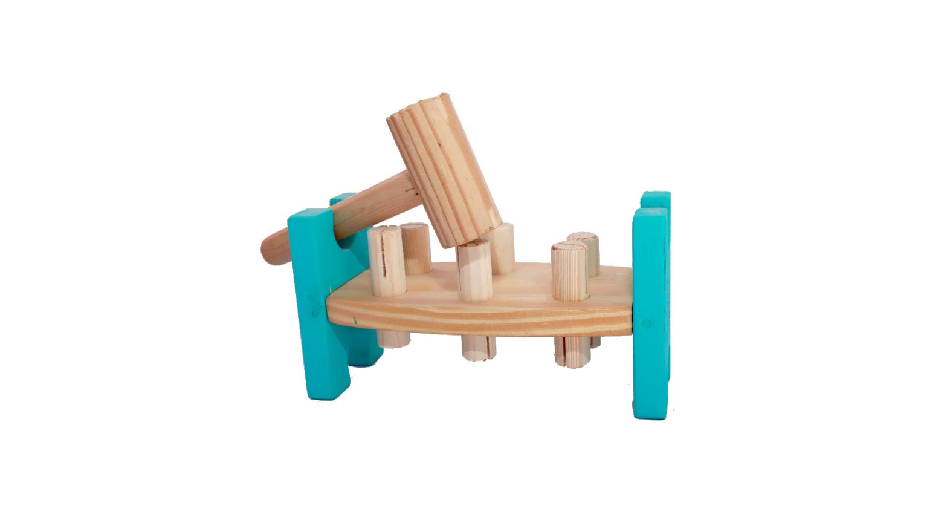 forTeen joy with a wooden toy Baby Hammer a Peg -Toy for Toddlers | Encourages Active Play