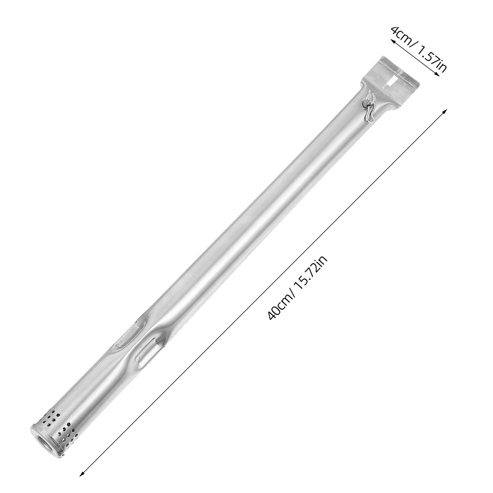 UKCOCO Bruciatori Gas per Barbecue 4 Pezzi in Acciaio Inox