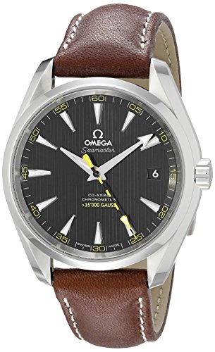 Omega Men's 23112422101001 Seamaster150 Analog Display Swiss Automatic Brown Watch