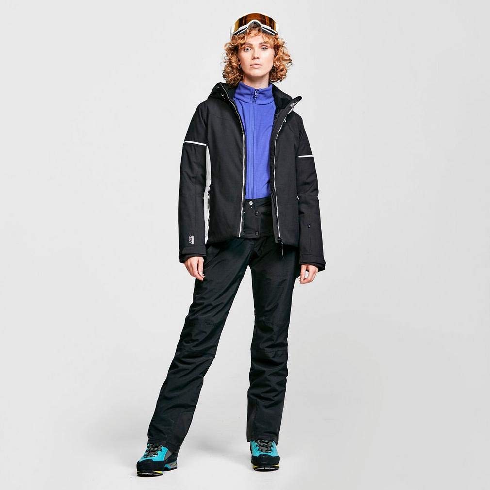 Dare 2b Enclave Veste de Ski Imperméable, Isolante et Respirante avec Coutures Cousues-collées, Capuche et Jupe par Neige Jackets Waterproof Insulated Femme