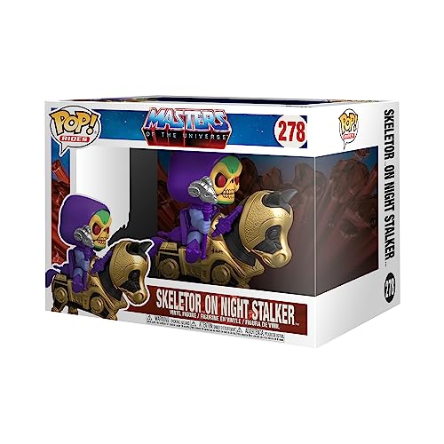 Funko Pop Rides Retro Toys: Master'S Of The Universe - Skeletor With Night Stalker,Multicolor,56201
