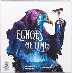 CrowD Games | Echoes of Time | 2-4 Players | Ages 12 and up | Strategy | Hand Management | Combo | Flexible Playstyle | 30-60 min