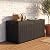 Quictent 100 Gallon Resin Deck Box, Weatherproof Waterproof Outdoor Storage Bench, Heavy Duty UV Resistant Lockable Container for Garden, Pool Supplies, Patio Cushions & Furniture Accessories