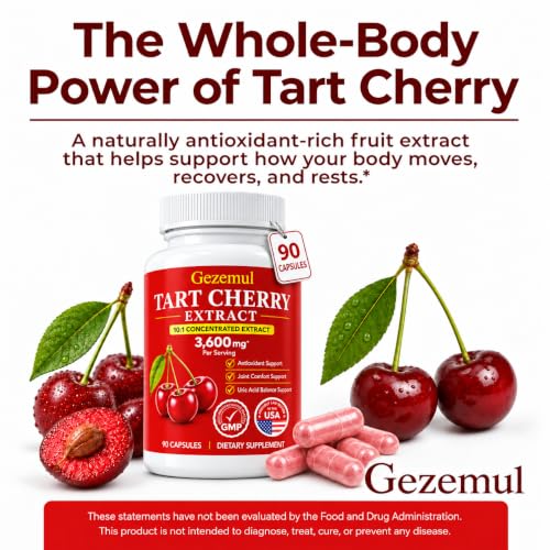Gezemul Tart Cherry Extract Capsules