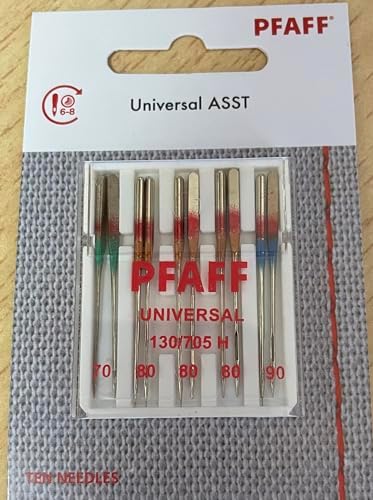 Lot De 5 Aiguilles Pour Cuir Pfaff 130/705 H-LR 90/14 - Aiguilles Robustes à Pointe Coupe Pour Machines à Coudre - Travail Du Cuir épais