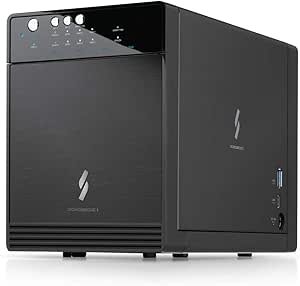 Mediasonic Raid 4 Bay Hard Drive Enclosure - USB 3.2 Gen 2 10Gbps USB Type C Raid 0/1 (HFR7-SU31CH)