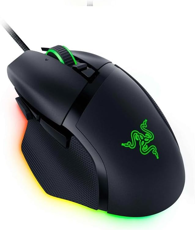 Razer Basilisk V3 RGB Wired Optical Gaming Mouse - Black