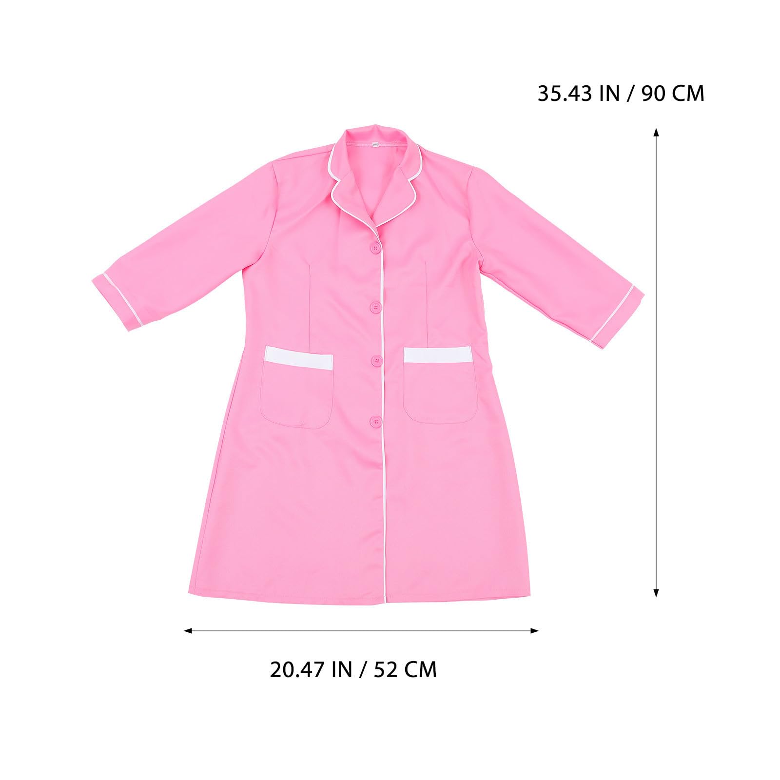 Tofficu 4 Stück Rosa Friseurkleid, Schnelltrocknend, Pflegeleicht