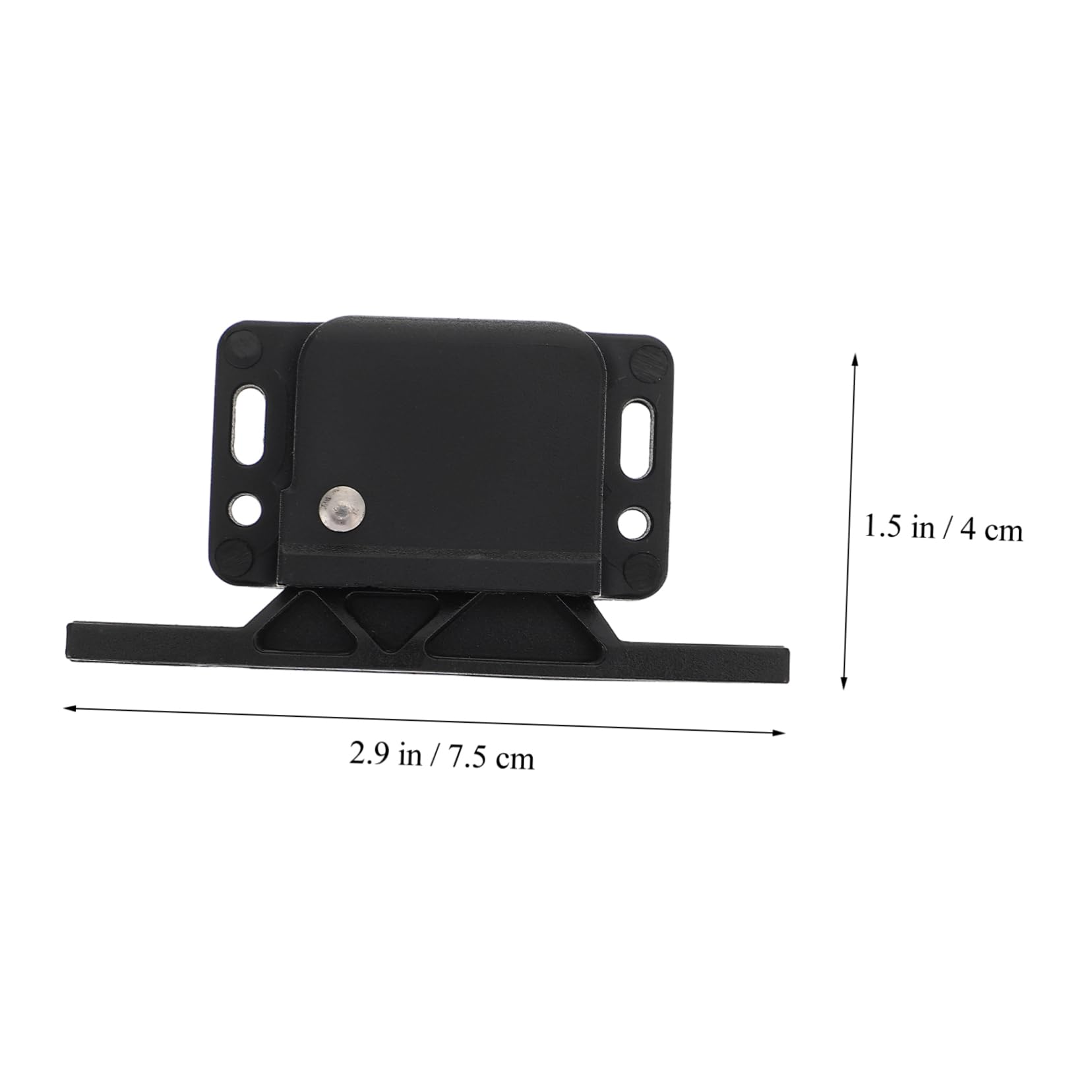 Mikikit 4stücke Cabinet Sliding Door Latch Lock Druckknopf Türverriegelung Für Schranktüren Installieren Langlebig Und Sicher Geeignet Für Schiebetüren Und Möbel