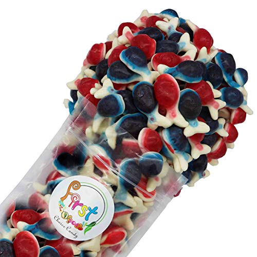 FirstChoiceCandy Jelly Filled Gummy Whales 5 Pound miniatura 2