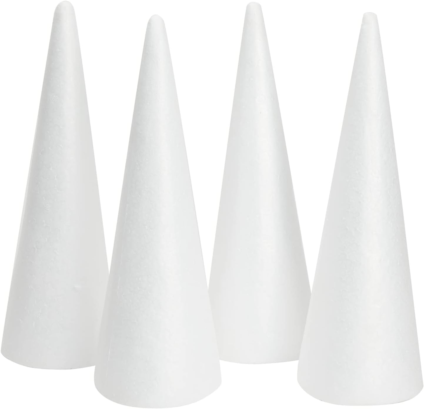 Craft Foam Cone 4Pack Cone Shaped Foam for DIY Home Craft Project