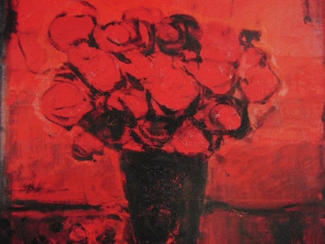 園山幹生、【バラのあるコンポジション】、希少な額装用画集より Amazon.co.jp: 園山幹生、バラのあるコンポジション、な画集より、高級