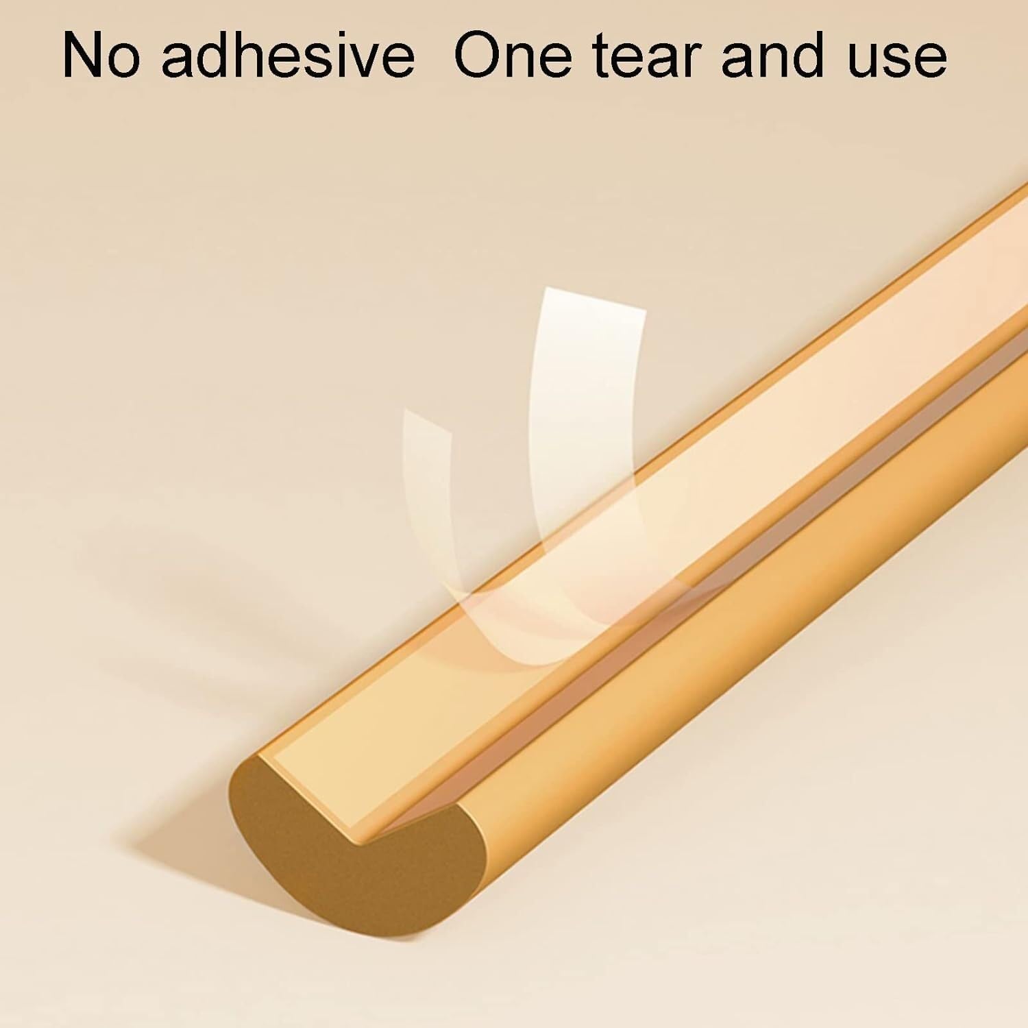 MekUk Protección para Parachoques Valla de borde protector, cojín de espuma de seguridad suave de 6,5 pies, tira de borde de muebles autoadhesiva for oficina en casa Protectores para Esquinas de la Co