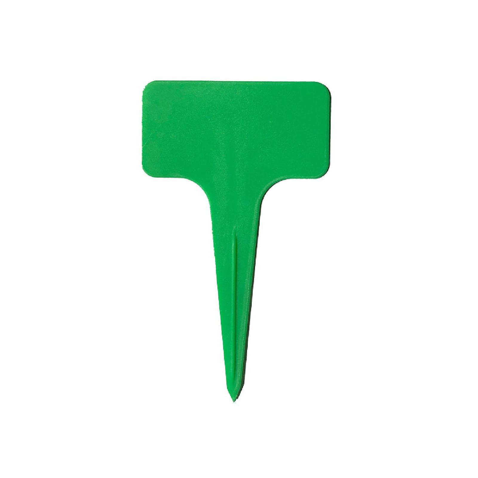 20PCS Plastic Plant Labels & Tags T-Type Waterproof Garden Markers, Strong Plant Markers for Vegetable Plants, Fruits, Flowers 2.4 x 3.9 Inch Green