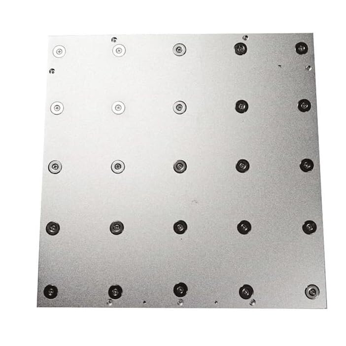 Piastra di supporto for letto caldo in alluminio MIC6, spessore: 8 mm | Riduce le vibrazioni, for stampante Ender 3/3S/Pro(350mm)