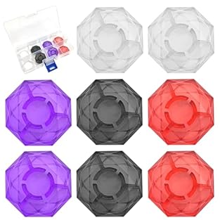 Diamond Shape Design: Unique diamond shape design, not only beautiful but also provides better grip to prevent the foot switch from sliding. Multi-color selection, personalized customization: Each pack contains protective covers in a variety of color...
