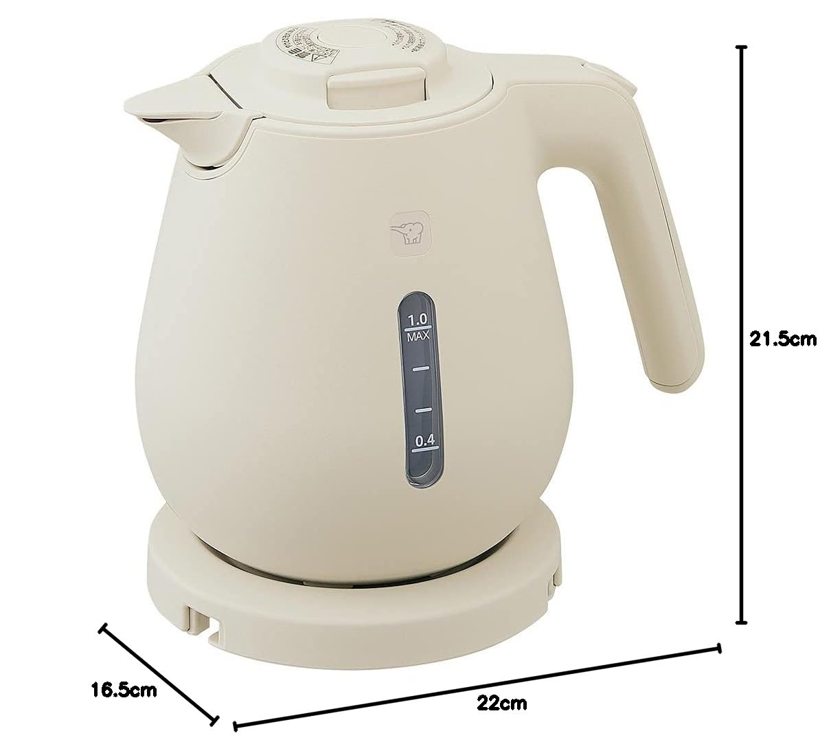 [新品未使用]象印(ZOJIRUSHI)電気ケトル/CK-KA10BM/1ℓ 象印 電気ケトル ケトル 1L CK-KA10-BM (D) : ウエノ電器 Yahoo
