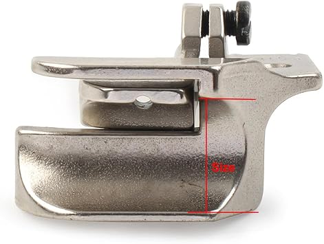 Liru Industrial Single Needle Sewing, S31+S32 5/8 Single Welt Piping Foot for SIRUBA: SBE-710 SBE-715 SBE-720 SBE-725
