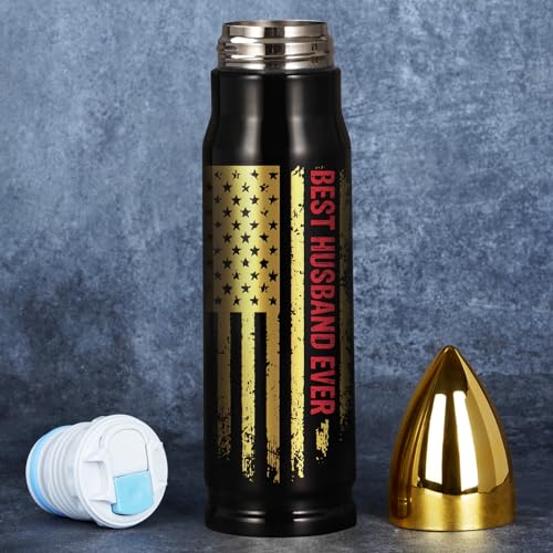 Valentines Gifts for Him Husband Men - Gifts for Husband Valentines Day - 17oz Best Huband Ever Tumbler - Anniversary Birthday Gifts for Him Men - Husband Valentine Gifts from Wife - Vday Mens Gifts