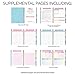 bloom daily planners Undated Academic Year Teacher Planner & Calendar - Lesson Plan Organizer Book (9