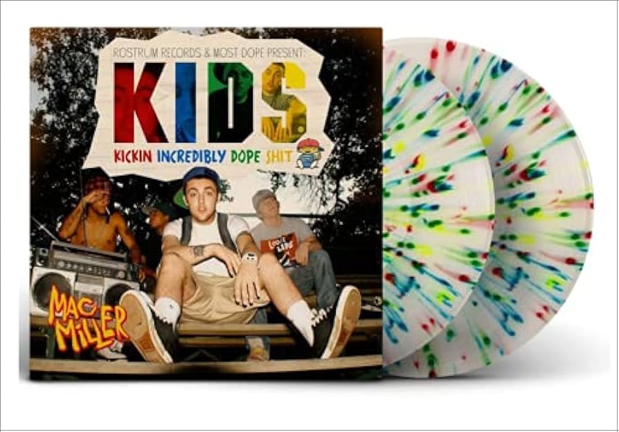 Mac Miller - K.I.D.S. (2xLP - Rainbow Splatter Vinyl - Fat Beats