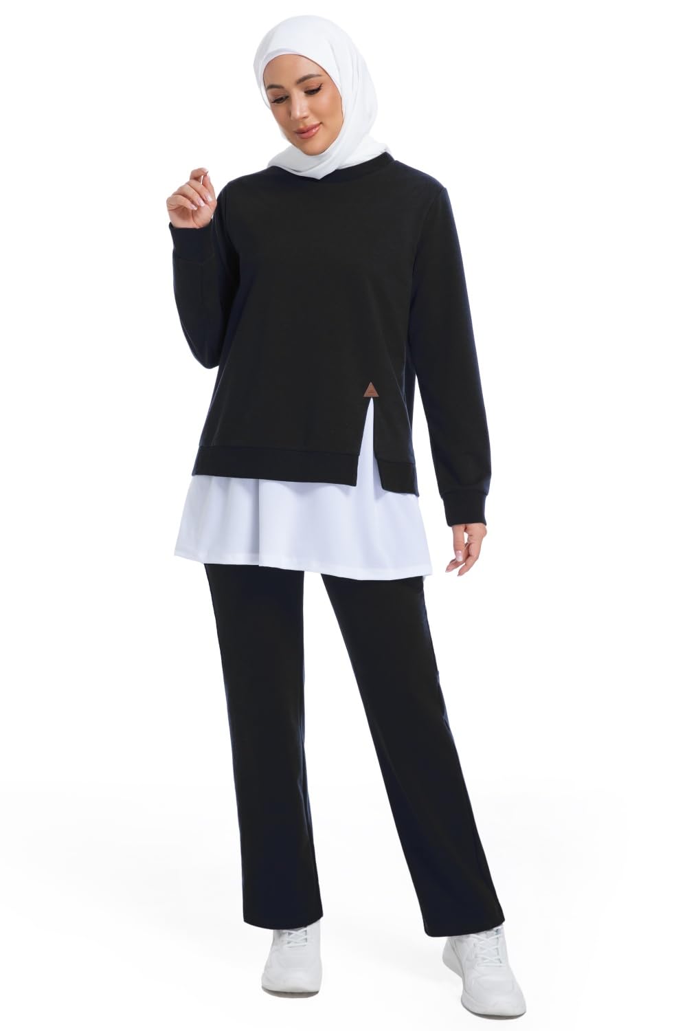 Muslima Sportkleidung Langarm als Freizeit Outfit für Damen Freizeit und Herbst