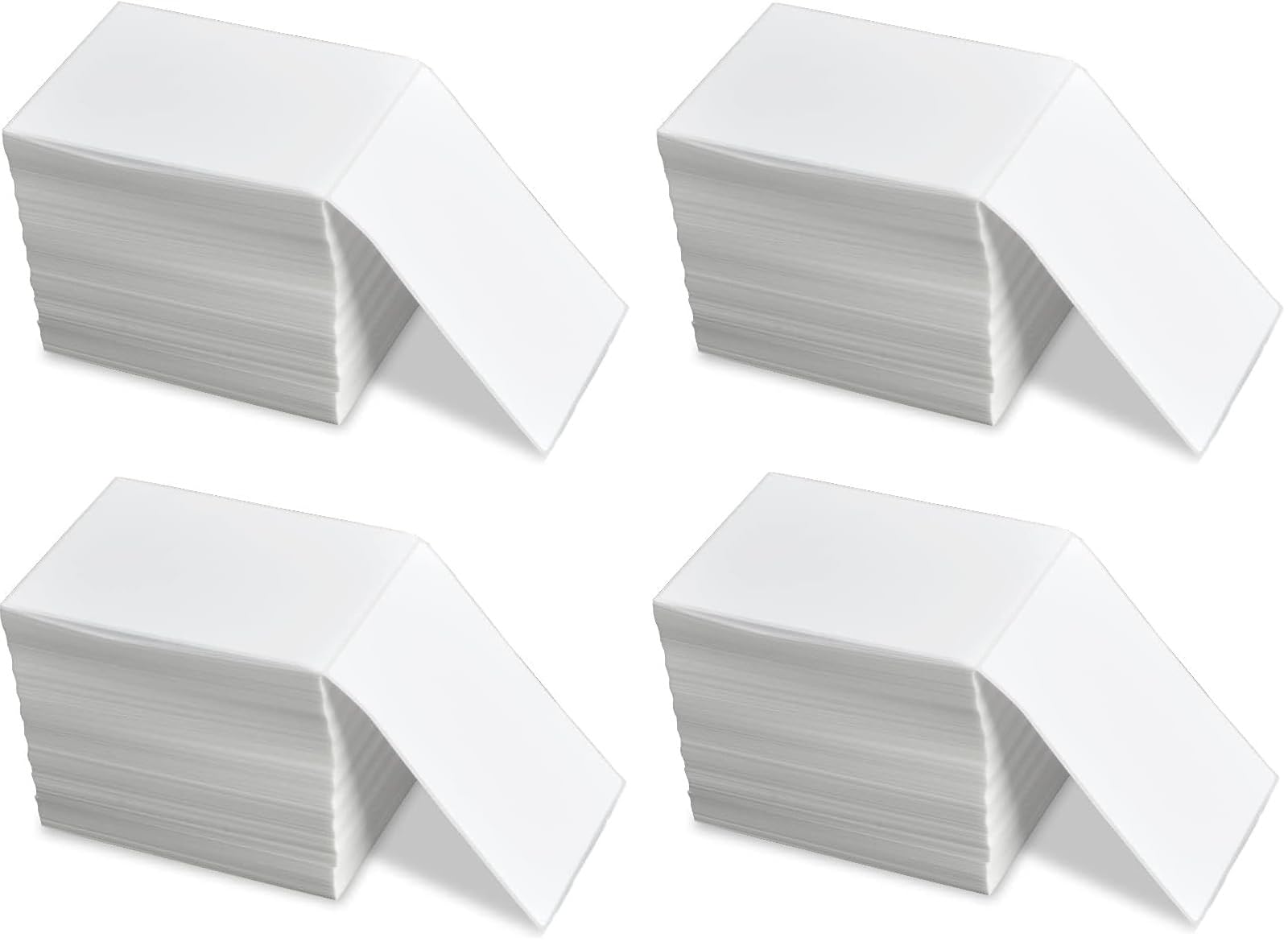 iboo 2000 Etiquetas de envío 10x15cm para impresora térmica, etiquetas adhesivas definitivas impermeables para Vinted, Colissimo, UPS, Cronpost (10x15cm, 2000, unidad)