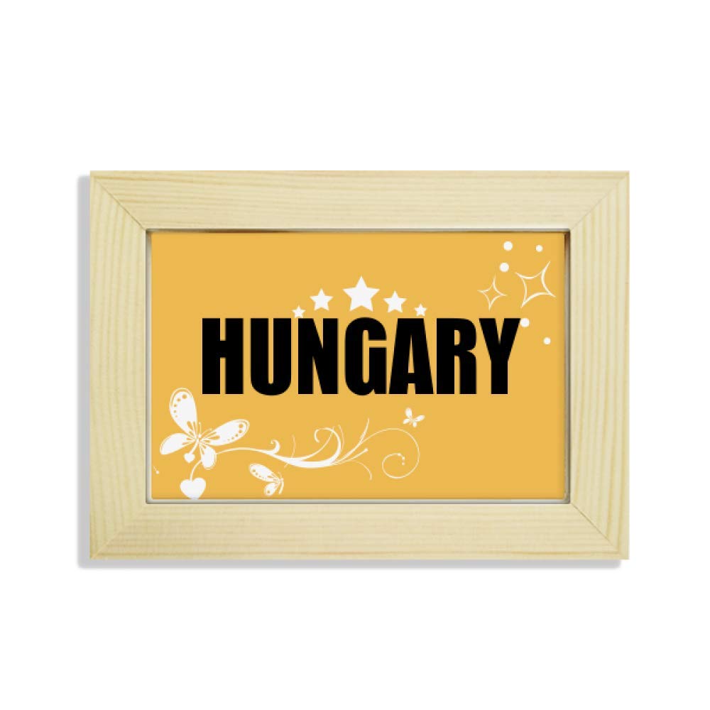 Cuadro de madera premium Hungría con pintura floral artesanal para mesa
