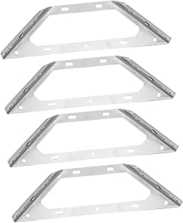 Cabilock Cupboard Hanger Metal Corner Brackets 4pcs l Brackets Heavy Duty Table Corner Bracket Cabinet Supplies Parts Corner Code Accessories Chair Heavy Duty Corner Brace